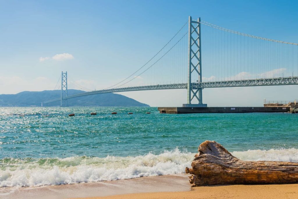 The Akashi Kaikyo Bridge