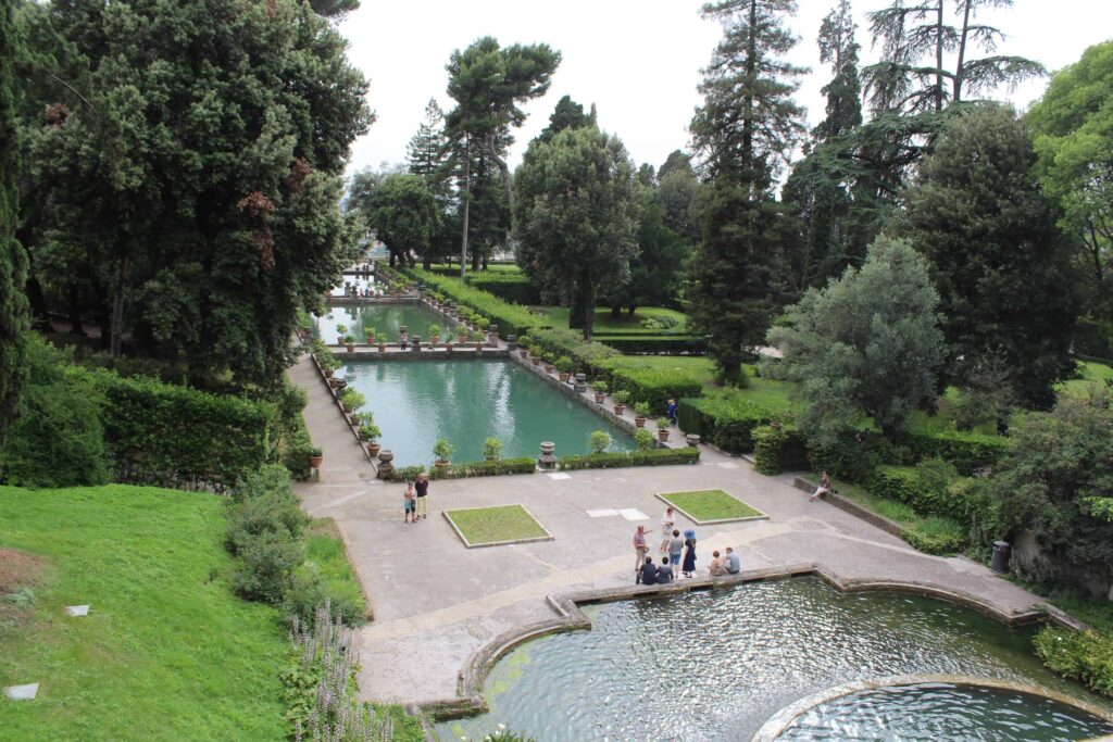 Gardens of Villa d'Este, Tivoli, Italy