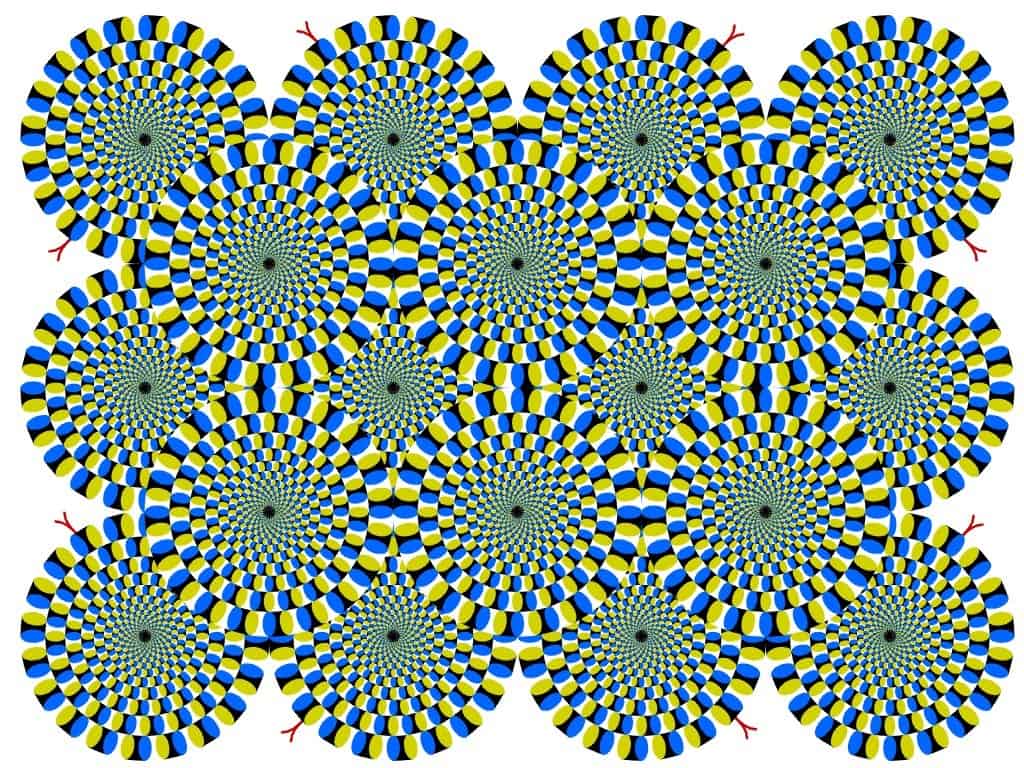 The Rotating Snakes Illusion