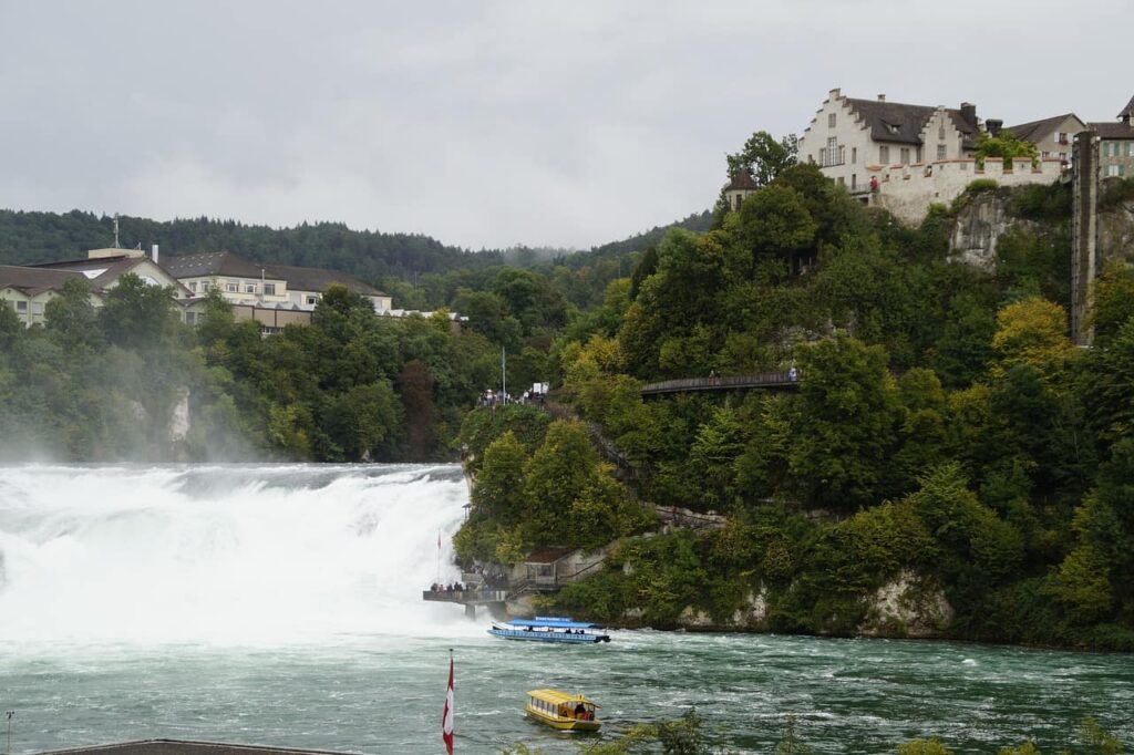 rhine falls, switzerland, schaffhausen